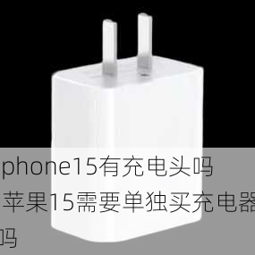 iphone15有充电头吗,苹果15需要单独买充电器吗